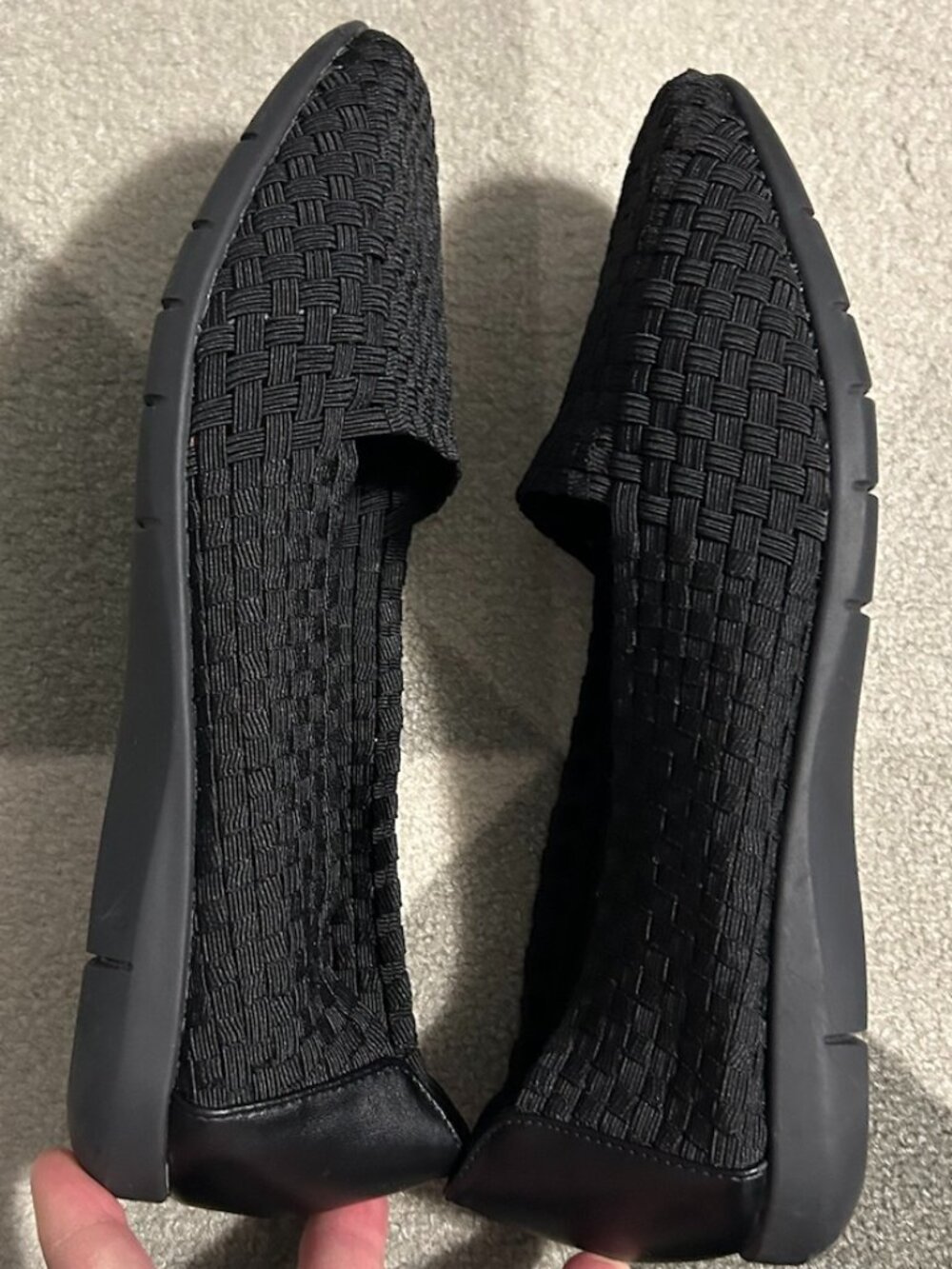 Comfortview ⭐️2 PAIRS⭐️ Women's The Bethany Woven Slip-On Shoes Size 10.5WW - Picture 6 of 16